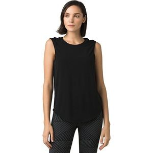 prAna Rogue Sleeveless Top in Black